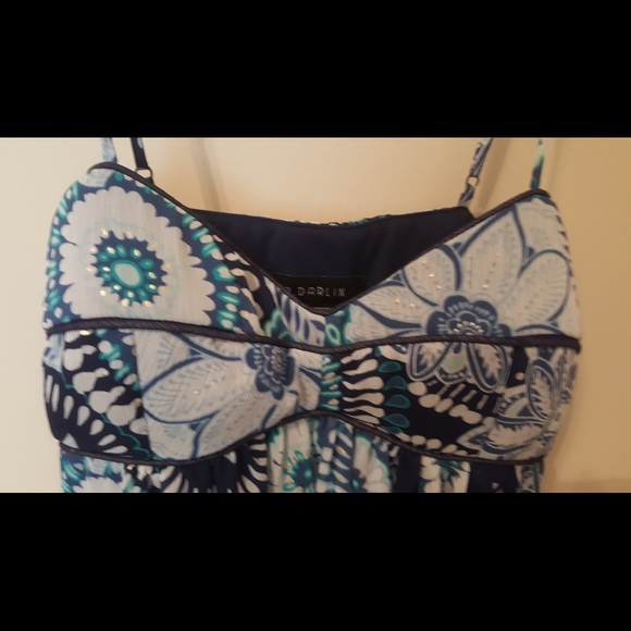 B. Darlin Lined Sheer Dress, NWOT Size 5/6 - Picture 5 of 8